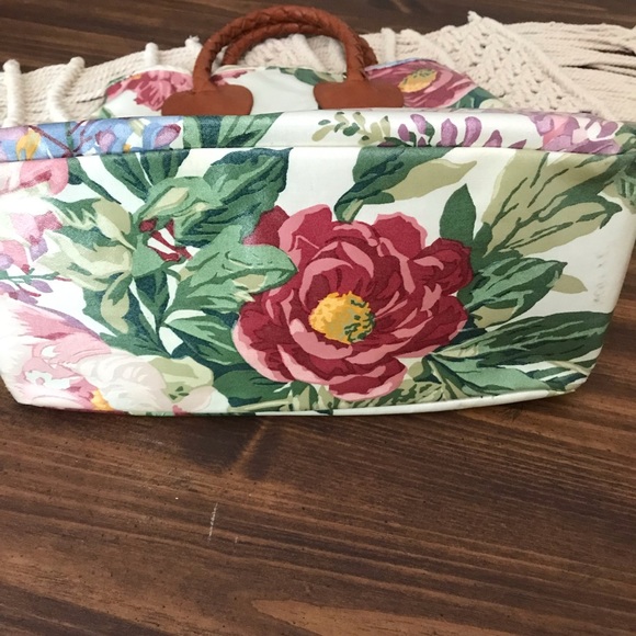 Vintage | Nordic House Pastel Floral Tote Bag - Picture 6 of 7